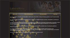 Desktop Screenshot of laboranova.de